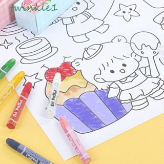 Twinkle1 ม้วนกระดาษเปล่า ลายกราฟฟิติ Montessori ของเล่นสําหรับเด็ก