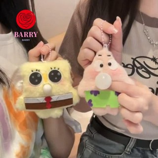 Barry พวงกุญแจตุ๊กตา รูปการ์ตูนแกะ SpongeBob DIY ของเล่นสําหรับเด็ก