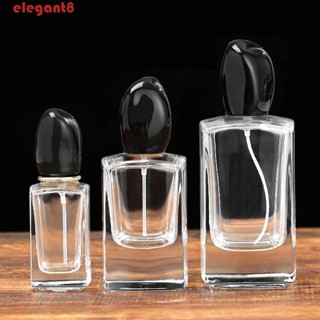 Elegant ขวดสเปรย์น้ําหอม พื้นหนา 25 50 100 มล. แบบพกพา สําหรับเดินทาง