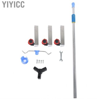 Yiyicc Adjustable IV Pole Stainless Steel Drip Stand Infusion Holder With 2 Hook NEW