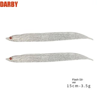 Darby เหยื่อตกปลาไบโอนิค แบบนิ่ม เรืองแสง 15 ซม.