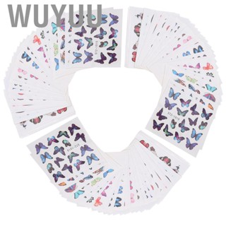 Wuyuu 30 Sheets X 3 Groups Nail Art  For Home Salon Decorations