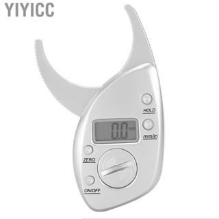 Yiyicc Digital Body Fat Caliper Skin Fold Thickness  Fitness Weight Tester