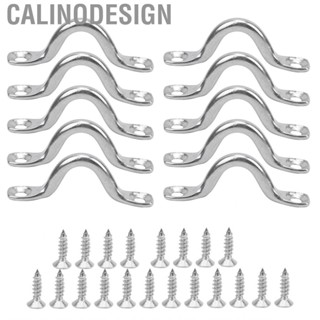 Calinodesign Kayak Deck Loops  Stainless Steel Pad Eyes Boat Top Eye Canoe Rigging Loop Accessory