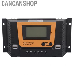 Cancanshop Intelligent Solar Panel  Charge 40A 12V/24V/36V/48V Controller USB Output