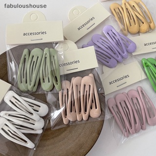 [fabuloushouse] กิ๊บติดผม รูปหยดน้ําน่ารัก สีแคนดี้ สําหรับเด็กผู้หญิง 5 ชิ้น ต่อชุด