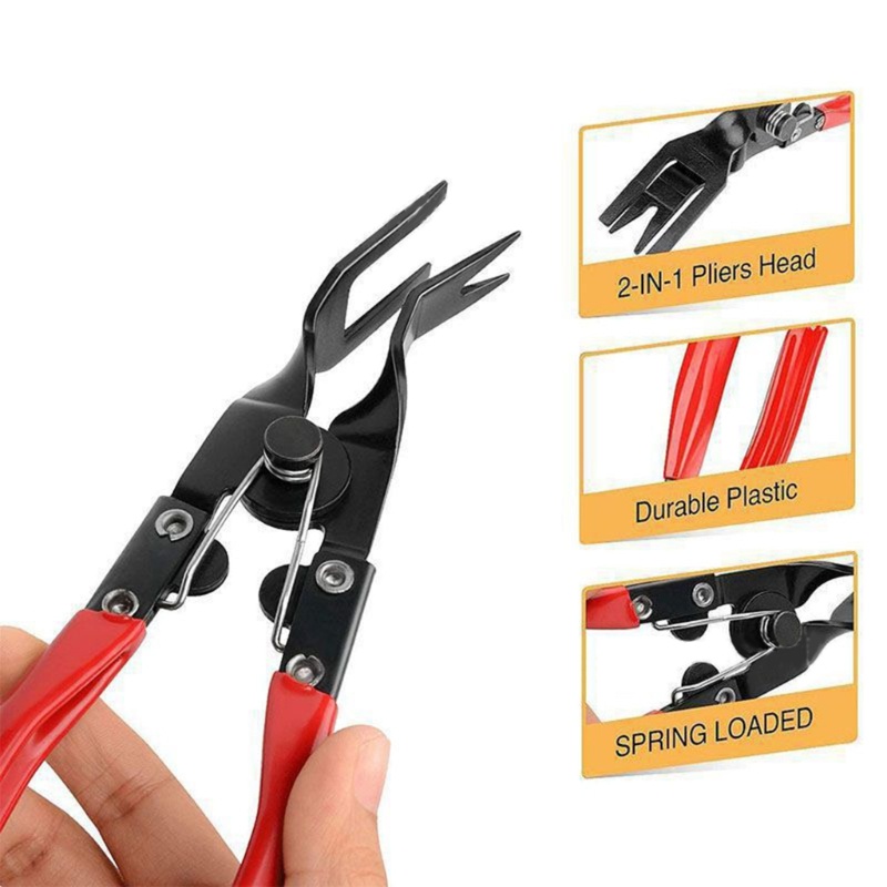 Car Headlamp Repair Trim Clip Removal Plier for Window Door Panel Dashboard Tool - รูปที่ 4