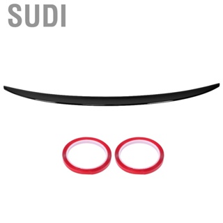 Sudi Trunk Lip Spoiler Wing Rear for Reinforces Downforce Traction and Stability Reduces Drag Increases Fuel