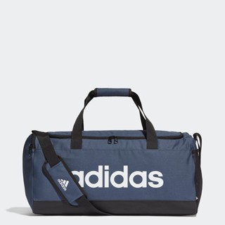 adidas ไลฟ์สไตล์ กระเป๋าดัฟเฟิล ESSENTIALS LOGO ขนาดกลาง Unisex สีน้ำเงิน GN2039