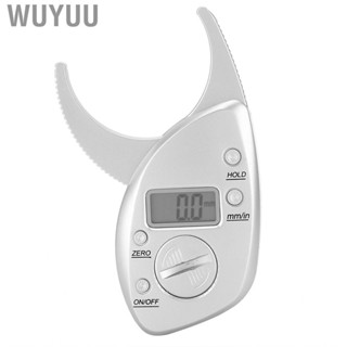 Wuyuu Digital Body Fat Caliper Skin Fold Thickness  Fitness Weight Tester