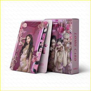 Yb3 โปสการ์ดรูปภาพ BlackPink the seventh anniversary JENNIE LISA ROSR JISOO LOMO BY3 55 ชิ้น ต่อชุด