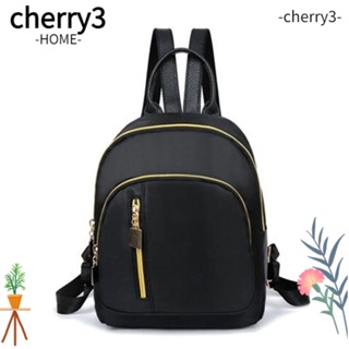 Cherry3 กระเป๋าสะพายไหล่ น่ารัก สีดํา สําหรับผู้หญิง