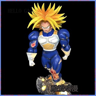 【Special sale😁】โมเดลฟิกเกอร์ Dragon Ball Battle Damaged Version Universe Suit White Hole Big Muscle Trunks สําหรับประดับตกแต่ง