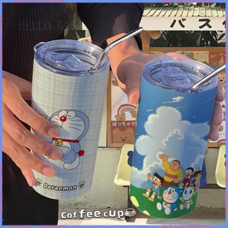 [Animation Peripheral 🥤Limited Cup] กระติกน้ําร้อน สเตนเลส ลายการ์ตูนโดราเอมอน คุณภาพสูง สําหรับออฟฟิศ