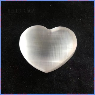 Natural plaster🔮Selenite [Healing Energy Series] ชามหินยิปซั่มคริสตัลใส รูปหัวใจ สไตล์โมร็อกโก สําหรับตกแต่ง