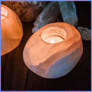 Natural plaster🔮Selenite [Healing Energy Series] เชิงเทียน พลาสเตอร์ซีลีไนท์ อโรมา สร้างสรรค์ สําหรับตกแต่งบ้าน ร้านอาหาร บาร์