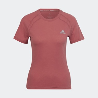 adidas วิ่ง เสื้อวิ่ง X-City ผู้หญิง สีแดง HN0374