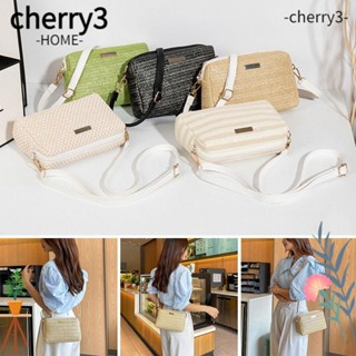 Cherry3 กระเป๋าสะพายไหล่ กระเป๋าใส่เหรียญ ขนาดเล็ก แฟชั่นสําหรับสตรี