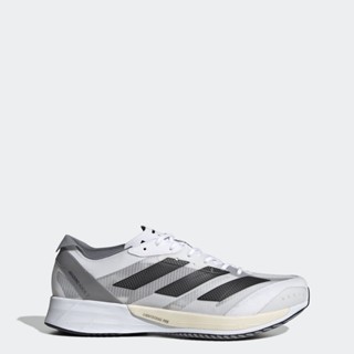 adidas วิ่ง รองเท้า Adizero Adios 7 ผู้ชาย สีขาว GX6646