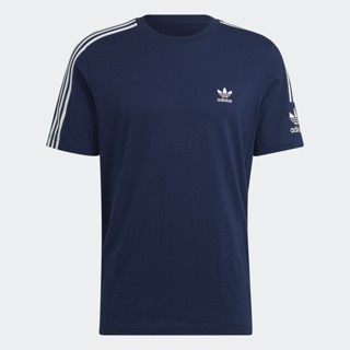 adidas ไลฟ์สไตล์ เสื้อยืด ผู้ชาย สีน้ำเงิน HK9821