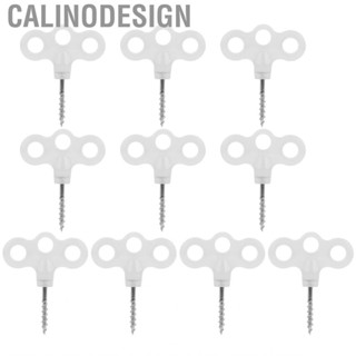 Calinodesign Tent Nails  Threaded Nail Lightweight for Outdoor Camping