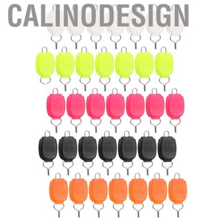 Calinodesign Fishing Line Clamping Device  ABS 6 Bags Wire Stopper Firm and Durable Accessory