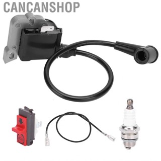 Cancanshop Black Small Size Ignition Coil Accessory Good Performance Replacement for Electrode Spark Plugs Seat