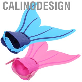 Calinodesign Swimming Flippers  Kids Swim Fins Non‑slip Floating for Snorkeling Training