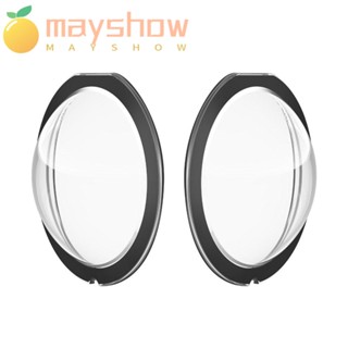 Mayshow ฝาครอบเลนส์กล้อง แบบสองเลนส์ สําหรับ Insta360 X3