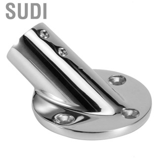 Sudi boat  30 Degree Round Tube Base Hand Rail Railing Fitting 316 Stainless Steel Marine Boat Parts accessories marine