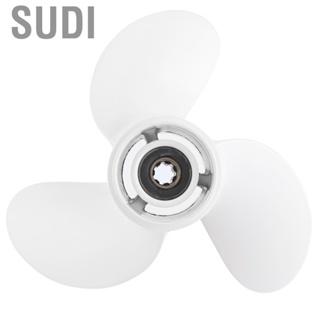 Sudi Outboard Propeller  7 Spline Tooth 3 Blades Electric Trolling Boat 6G1-45943-00-El 8 1/2 X Fit for Yamaha Engine 6-8Hp