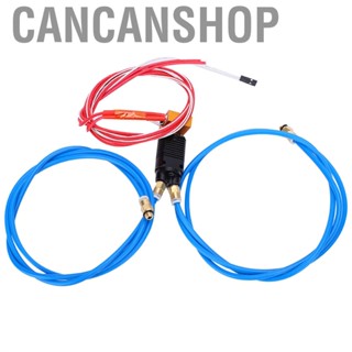 Cancanshop 2 in 1 out Hotend  3D Printer Metal Extruder Kit Parts Aluminium 1.75mm Fit for CR10S PRO Ender‑3