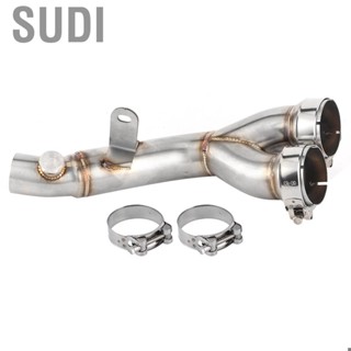 Sudi Exhaust Mid‑  Catalytic Converter Removed Decat Link  Fit for Yamaha YZF‑R6 2009‑2014