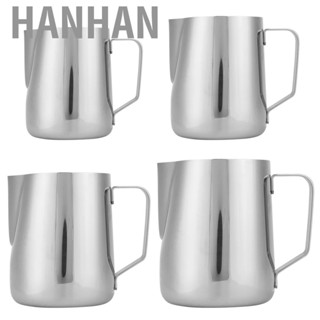 Hanhan Coffee Pitcher  Durable Frothing Jug Latte Art Accessory for Home Cafe