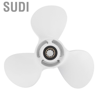 Sudi Auto Dosing Pump Marine Parts Aluminium Alloy Propeller 10 Spline Tooth 3 Blades 664&amp; 8209 45947&amp; 01&amp; EL Propellers