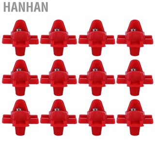 Hanhan Water Nipples - 12PCS Automatic Poultry Drinking Waterer Drinker for Chicken Quail Farm Supplies