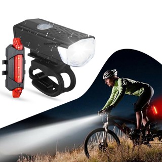 Slth ไฟ LED 300 Lumens ชาร์จ Usb สําหรับติดท้ายรถจักรยาน