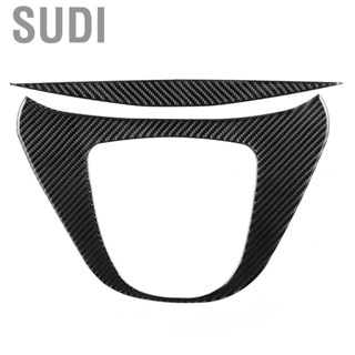 Sudi Interior Mouldings 2pcs/set Soft Real Carbon Fiber Center Console Gear Shift Multimedia Panel Trim Fit for Benz V-Class