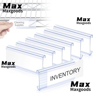 Maxg คลิปพลาสติก ใช้ซ้ําได้ สําหรับหนีบฉลากตั๋ว ซูเปอร์มาร์เก็ต