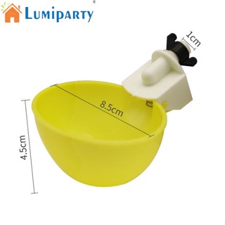 Lumiparty ชามให้อาหารอัตโนมัติ กันรั่วซึม สําหรับให้อาหารไก่ เป็ด ห่าน นกพิราบ