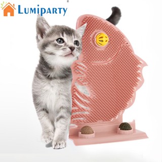 Lumiparty เครื่องนวดใบหน้าแมว รูปปลา พร้อมกระดิ่ง สําหรับดูแลตัวเอง