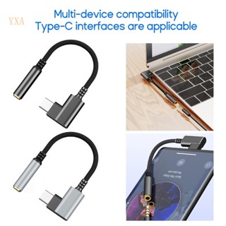 Yxa อะแดปเตอร์แจ็คหูฟัง Type C เป็น 3 5 มม. ตัวเมีย USB C เป็น Aux-Audio 10 ซม. 3 94 นิ้ว