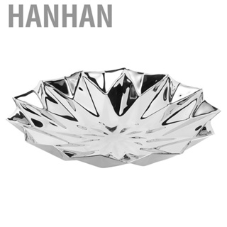 Hanhan Fruit Tray  Practical Wear‑Resistant Large  Stainless Steel For