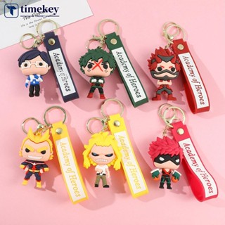 Timekey พวงกุญแจ จี้ฟิกเกอร์การ์ตูนอนิเมะน่ารัก เหมาะกับของขวัญวันเกิด สําหรับเด็กผู้หญิง และผู้ชาย D2J8