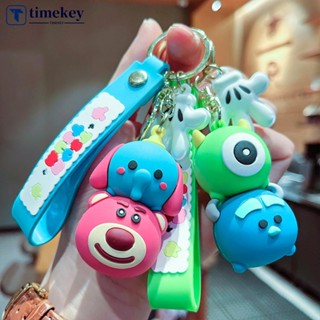 Timekey พวงกุญแจ จี้รูปการ์ตูนสัตว์น่ารัก เหมาะกับของขวัญวันเกิด สําหรับเด็กผู้หญิง และผู้ชาย O1V2