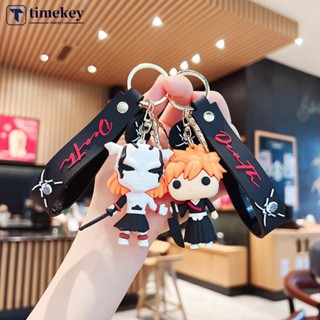 Timekey พวงกุญแจรถยนต์ ลายการ์ตูนอนิเมะน่ารัก เหมาะกับของขวัญวันเกิด สําหรับเด็กผู้หญิง และผู้ชาย N7P9