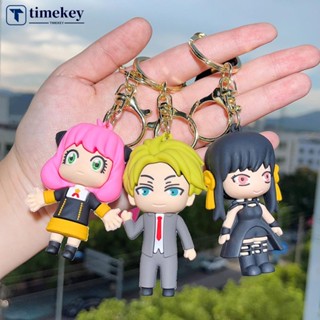 Timekey พวงกุญแจ จี้ฟิกเกอร์การ์ตูนอนิเมะน่ารัก เหมาะกับของขวัญวันเกิด สําหรับเด็กผู้หญิง C4Z3