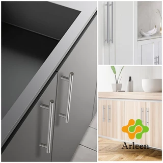 Arleen มือจับประตู ตู้ ลิ้นชัก วัสดุสแตนเลสสีขาว สไตล์นอร์ดิก มีหลายขนาด cabinet handle