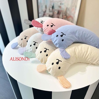 Alisond1 หมอนรองคอ รูปตัว U สบาย ป้องกันกระดูกสันหลังส่วนคอ ของเล่นสําหรับสัตว์เลี้ยง สุนัข แมว