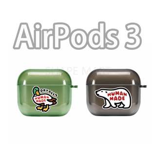 ใหม่ เคสหูฟัง แบบโปร่งแสง ลายมนุษย์ made-compatible สําหรับ AirPods3 AirPods(3rd) AirPods3 3rd AirPodsPro 2021